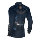 Camisa Agro Brk Azul Trator e São Bento com Proteção UV50  - Envio Imediato