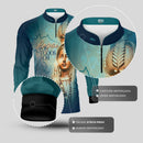 Camisa Agro Brk Eu Sou do Agro Nossa Senhora com Proteção UV50 - Envio Imediato