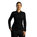 Camisa Feminina Brk Basica Preta com Proteção Solar UV50 Envio Imediato