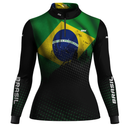 Camisa Feminina Brk Brasil com Proteção UV50 Envio Imediato