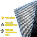 Tela Sombreamento 35% Sombrite 2,00 x 50 metros Horta Sombra