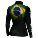 Camisa Feminina Brk Brasil com Proteção UV50 Envio Imediato